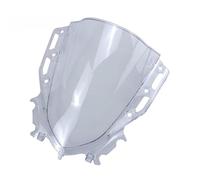 MOTRORCYCLE WINDSHIELD For YZF R15 V4.0 2021 2022 21-22 For R15M For YZFR15 M V4 Motorcycle Black Visor Windshield Double Bubble Windscreen EXTESION SPOILER(Transparent)