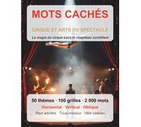 MOTS CACHES CIRQUE ET ARTS DU SPECTACLE: La magie du cirque sous le chapiteau scintillant
