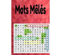 Mots Mêlés: 40 Grilles de 1000 mots. Chaque grille est composée d'une vingtaine de mots.