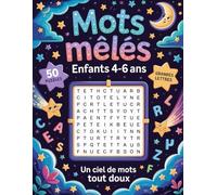 Mots Meles Enfants 4-6 Ans: En Grandes Lettres - Activités Ludiques Et Calmes