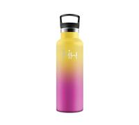 Motswedi Children's Drinking Bottle, 500 ml, Leak-Proof, Stainless Steel, Cold and Warm, Thermos Flask, Suitable for Carbonated Drinks, Insulated Flask, for Outdoor, Travel, Fizz, Fitness, Yellow