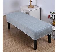 MOTT 50 Stretch Bench Cover Rectangle,Extra Long Shoe Bench Stool Cover,Ottomans Chair Stool Slipcover,Dustproof Footstool Protector