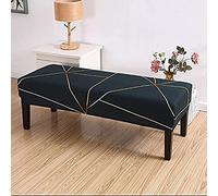 MOTT 50 Stretch Bench Cover Rectangle,Extra Long Shoe Bench Stool Cover,Ottomans Chair Stool Slipcover,Dustproof Footstool Protector