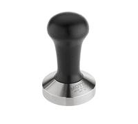 Motta 8100/B Stainless Steel Coffee Tamper with Black Wooden Handle, 58 mm