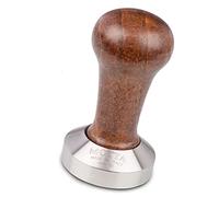 Motta Coffee Tamper, Flat Base 51mm Brown