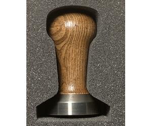 Motta La Pavoni Pre-2000s 49mm Brown Wooden Coffee Tamper - Made in Italy