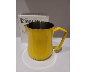 Motta Tulip Milk Jug - Yellow Stainless Steel 50 rt 4250