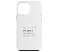 Mottainai Japanese No Waste Precious Things Gift Case for iPhone 13 Pro Max