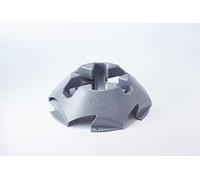MOTTEZ Altuna Unisex SOPORTE DE SUELO para PATINETE GRIS, Anthracite Grey, Long Largeur 21 cm - HT hors Tout 6.5 cm