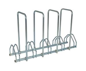 Mottez b131ar Rack for 5 Bikes with Hoops