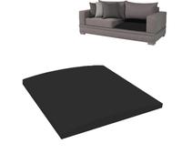 MOTTK 40/50/60cm Square Couch Sofa Cushion Support for Sagging Seat,Black High-Density Foam Replacement Furniture Seat Cushion Under Sag Repair (1,50x50cm)