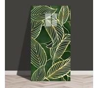 MOTTKEE 10 Pcs Marble Peel and Stick Wall Stickers 60x30CM Self Adhesive Wall Panels,Waterproof Backsplash Tiles for Kitchen Bathroom,Wall Decor (Green3)