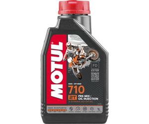 Motul 104034 Engine oil 2T 710-100% synthetic Ester - 1L, transparent