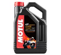 Motul 7100 10W40 Motorcycle Engine Oil 4T Fully Synthetic 10W-40 4 Litres
