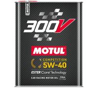 Motul 300V Competition 5W-40 Ester Core Racing Car Engine Oil - 2 Litres 2L