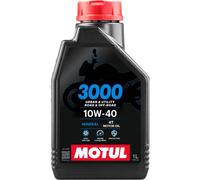 Motul 3000 4T 10w-40 4 Stroke Mineral Motorcycle Engine Oil Motor 1 Litre 1L
