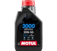 Motul 3000 4T 20w-50 20w50 4 Stroke EP Mineral Motorcycle Engine Oil 1 Litre 1L