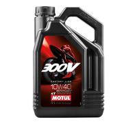 Motul 300v Fl Road Racing 10w40 Oil 4l Clear unisex