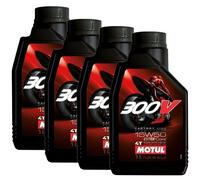 Motul 300V 15W50 Racing Ester Core 100% Synthetic 4 Liters