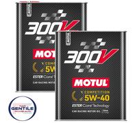 Motul 300V 5W40 Power 100% Synthetic Racing Motor Oil 4 Liters New