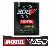 Motul 300V Competition 15w-50 Ester Technology Racing Car Engine Oil - 2 Litres