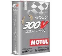 MOTUL 300V COMPETITION 15W50 SYNTHETIC ENGINE OIL 2 LITRES