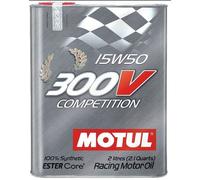 Motul 300V Competition 15W50 Synthetic Engine Oil 15W-50 Rally GT Racing 2 Lt