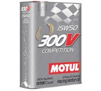 MOTUL 300V COMPETITION 15W50 SYNTHETIC ENGINE OIL 2 LITRES