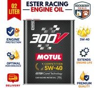 Motul 300v Competition 5w40 2l Motor Oil Clear