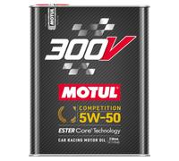 Motul 300V Competition 5W50 Ester Synthetic Racing Car Engine Oil - 2 Litre Tin
