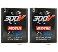 Motul 300V Le Mans 10W60 Fully Synthetic Ester Core Racing Motor Engine Oil, 4 Litres