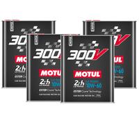 MOTUL 300V LE MANS ESTER CORE TECHNOLOGY 10W-60 ENGINE OIL 110865 8L