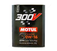 Motul 300V Power 0W-16 0W16 Ester Core Technology Car Engine Oil - 2 Litres 2L