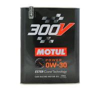 Motul 300V Power 0W-30 Ester Core Technology Car Engine Oil - 2 Litres