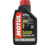 Motul 5000 10W40 4 Stroke Motorcycle Oil 1L Semi Synth *