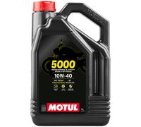 Motul 5000 10W40 4L Semi Synth 4 Stroke Engine Oil for Triumph TT 600 2000-2003