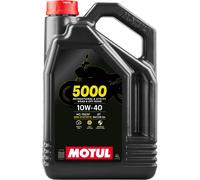 Motul 5000 4T 10w-40 10w40 HC-Tech Motorcycle Engine Oil 4 Stroke 4L 4 Litres