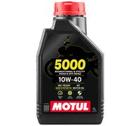 Motul 5000 Semi-Synthetic Engine Oil 10W40 1L for Honda CBR 600 RR 2003-19