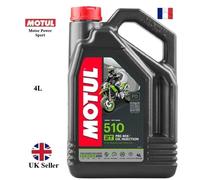 Motul 510 2T 2 Stroke Ester Synthetic Motorcycle Engine Oil - 4 Litres 4L