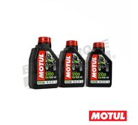 Motul 5100 10W40 3L Semi Synth 4 Stroke Engine Oil for Honda CB-1 400 1989-1990
