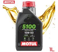 1LT 1 LITRO 1 LT OLIO MOTORE MOTUL 5100 10W40 10/40 SEMI SINTETICO MOTO SCOOTER.