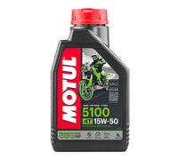 Motul 5100 4T 15W-50 Motorcycle Motorbike Engine Oil 1 Litre 1L