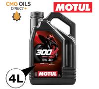 MOTUL Engine oil 300V FACTORY LINE ROAD, 5W-40 4T, 4L, size 0-5l