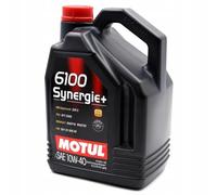 Motul 6100 Synergie+ 10w-40 10w40 Synthetic Car Engine Oil - 5 Litres 5L