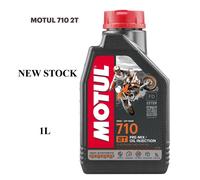 Motul 710 2T 2 Stroke Ester Synthetic Racing Motorcycle Engine Oil - 1 Litre 1L