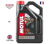 Motul 710 2t 4l Motor Oil Golden