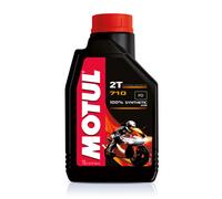 Motul 710 2T Motorcycle Oil 2 Stroke Synthetic 7100 4T Engine JASO FD