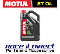 Motul 710 2T Semi Synthetic 2 Stroke Motorcycle Engine Oil Anti-Smoke - 4 Litre