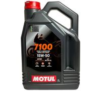Motul 7100 15w50 4t 4l Motor Oil Golden