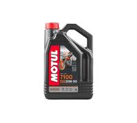 MOTUL 7100 20W-50 4T 100% SYNTHETIC ENGINE OIL 4 LITER 1 Gallon - 104104